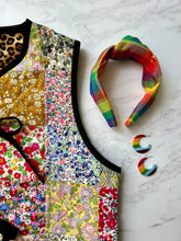 Knotted headbands in Liberty Prints and Tartan checks