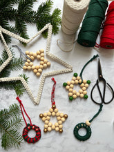 Trio of Christmas Stars Workshop.