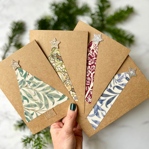 William Morris Christmas card pack.