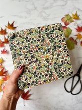Liberty of London Mini Wooden/fabric Flower press, Gift for crafters , Flower pressing Tool