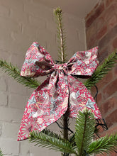 Big Decorative Door Bow in William Morris and Liberty prints