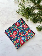 Liberty London Cotton Star Print Pocket Square