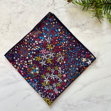 Liberty London Cotton Star Print Pocket Square