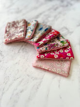 Liberty print Re Usable Face Wipes