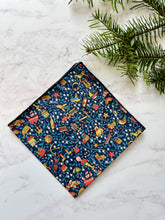 Liberty London Cotton Star Print Pocket Square