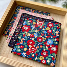 Liberty London Cotton Star Print Pocket Square