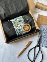 Strawberry Thief Clutch Bag, William Morris duck egg