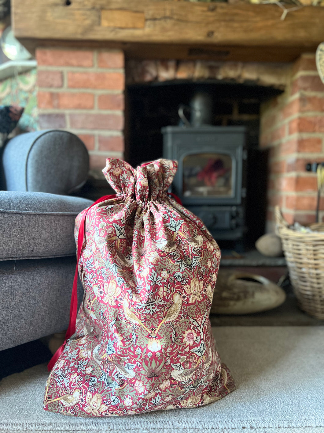 William Morris Christmas Sack