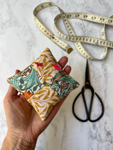 William Morris Patchwork Pincushion