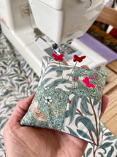 William Morris Patchwork Pincushion