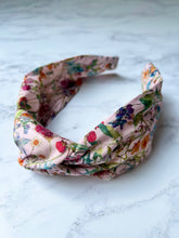 Liberty Knotted Headband Lodden, Ianthe, Wild flowers