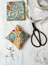 William Morris Patchwork Pincushion