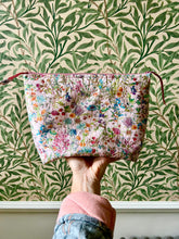 Liberty Wild Flowers zipped cosmetic bag
