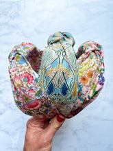 Liberty Knotted Headband Lodden, Ianthe, Wild flowers