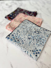 Liberty London Cotton Star Print Pocket Square