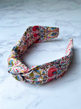 Liberty Knotted Headband Lodden, Ianthe, Wild flowers