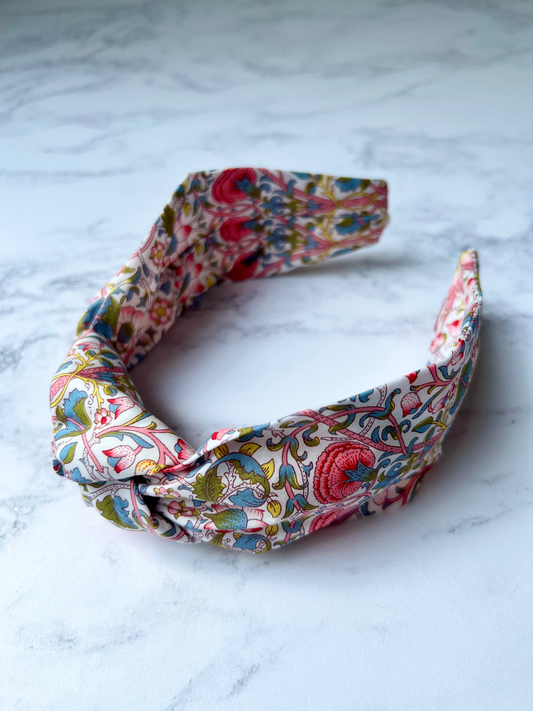 Liberty Knotted Headband Lodden, Ianthe, Wild flowers
