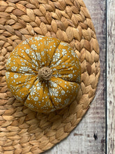 Fabric Pumpkin, William Morris Decor