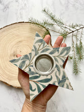 William Morris Christmas Star Tea Light Holder