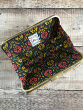 Mustard Liberty Print Clutch Bag