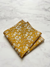 Liberty Pocket Square 'Capel' Mustard