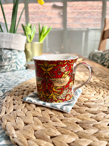 William Morris Fabric Drinks Coasters