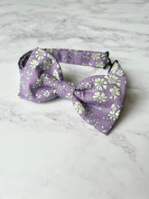 Liberty Print Bow, Capel Pastel Pink