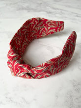 Christmas Mistletoe Knotted Hairband