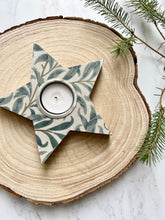 William Morris Christmas Star Tea Light Holder