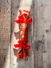 Re usable fabric Christmas crackers / wrap