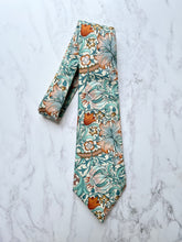 William Morris Golden Lily Neck Tie, Wedding Tie