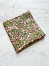 Liberty Pocket Square 'Strawberry Thief'