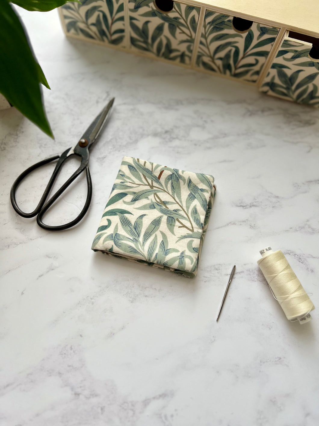 William Morris Fabric Needle Case