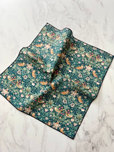 Liberty Cotton Pocket Square Strawberry Thief