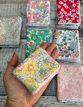 Christmas Liberty print Re Usable Face Wipes