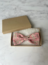 Liberty Print Bow, Capel Pastel Pink