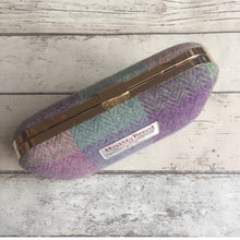 Pastel Check Harris Tweed Clutch Bag