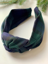 Black Watch Tartan Knotted Headband