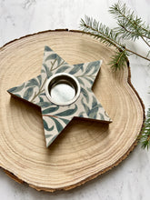 William Morris Christmas Star Tea Light Holder