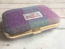 Pastel Check Harris Tweed Clutch Bag