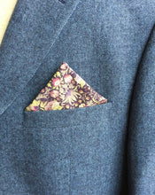 Liberty Pocket Square 'Strawberry Thief'