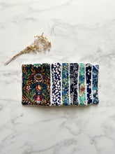 Liberty print Re Usable Face Wipes- Blue collection