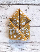 Liberty Pocket Square 'Capel' Mustard
