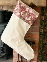 William Morris Christmas Stocking