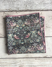 Liberty Pocket Square 'Strawberry Thief'