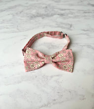 Liberty Print Bow, Capel Pastel Pink