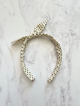 Crinkle Cotton Tie Top Alice Band