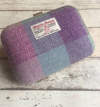 Pastel Check Harris Tweed Clutch Bag