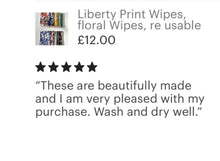William Morris Re Usable Face Wipes
