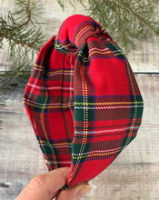 Royal Stewart Tartan Top Knot Hairband